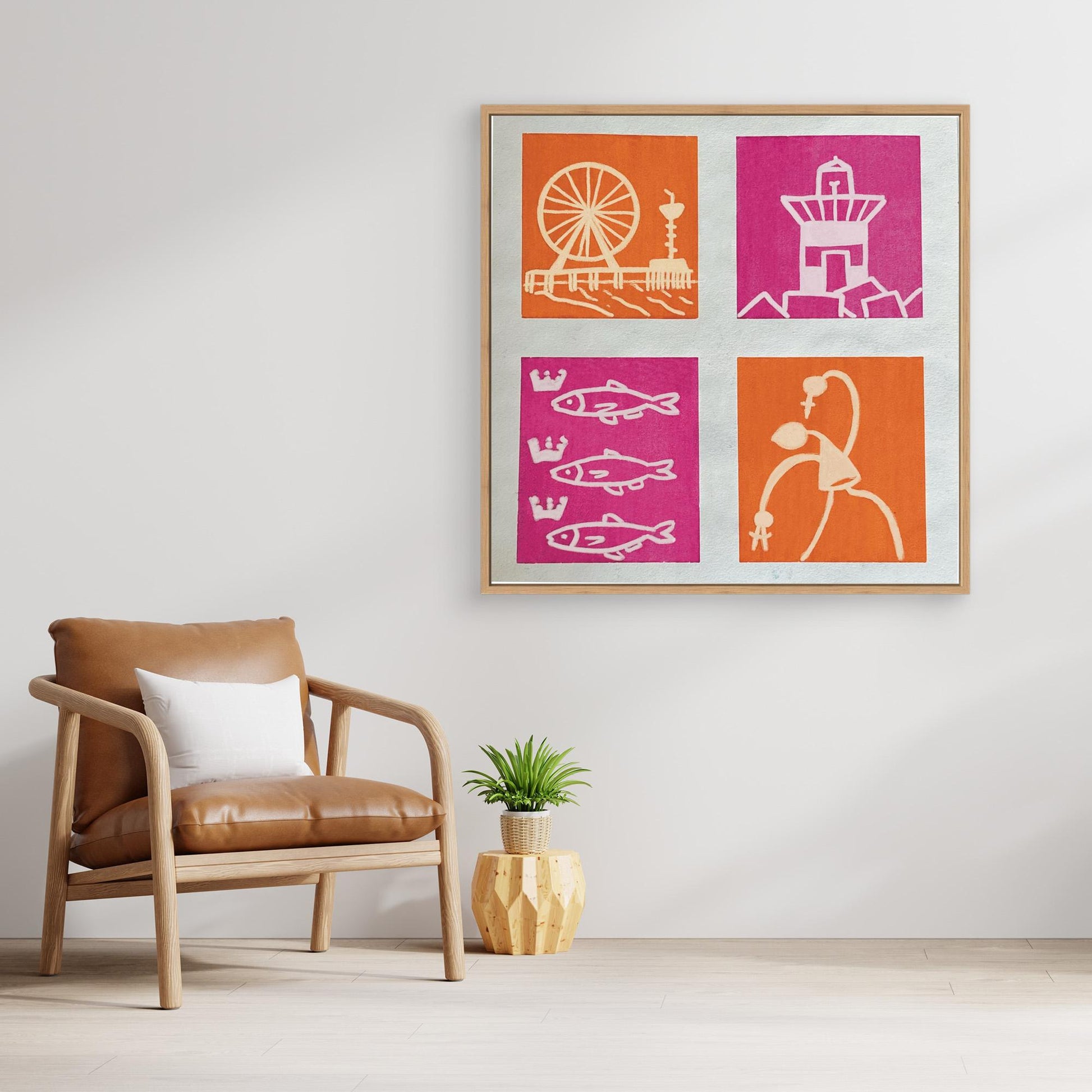 Canvas print ‘Scheveningen’ 