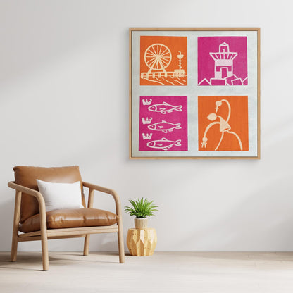 Canvas print ‘Scheveningen’ 