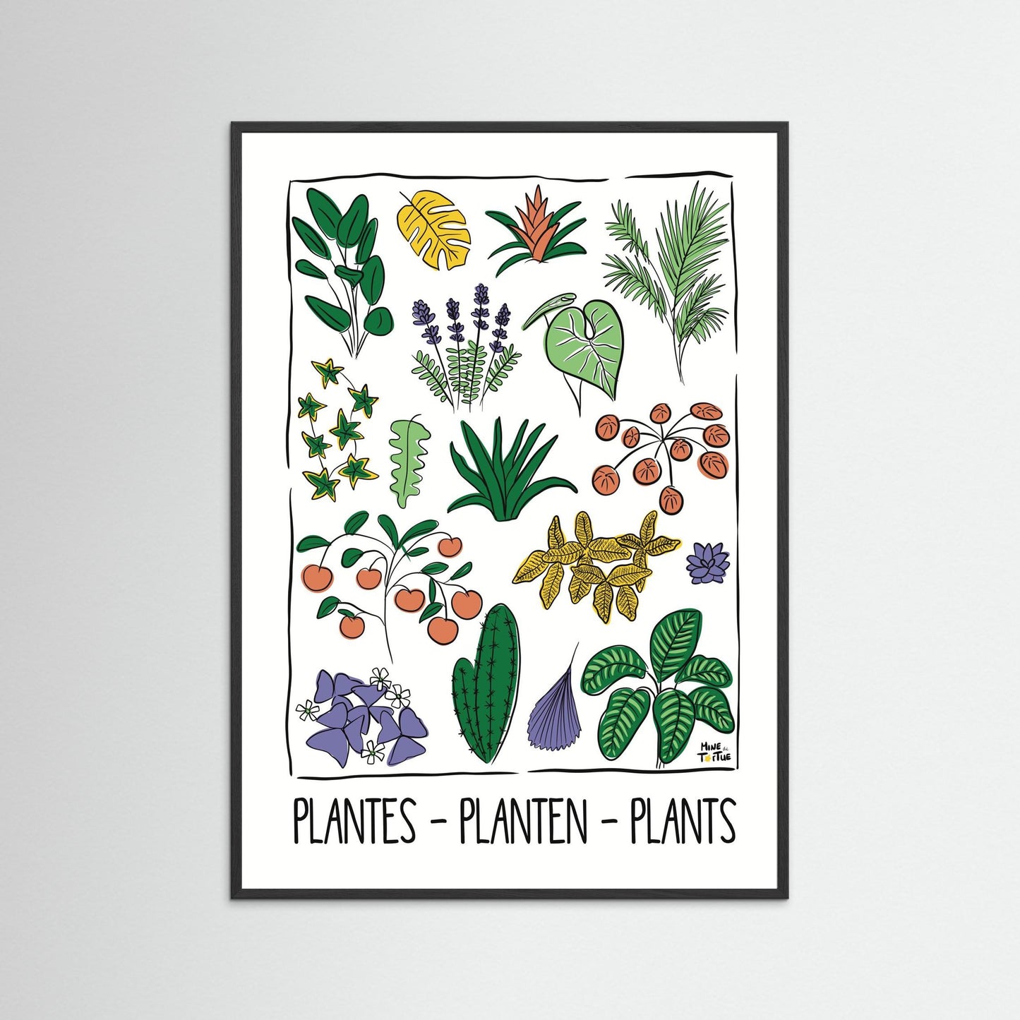 Poster ‘Plantes’ 
