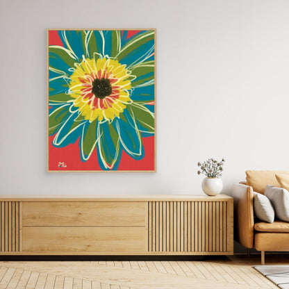 Canvas print ‘Flower’
