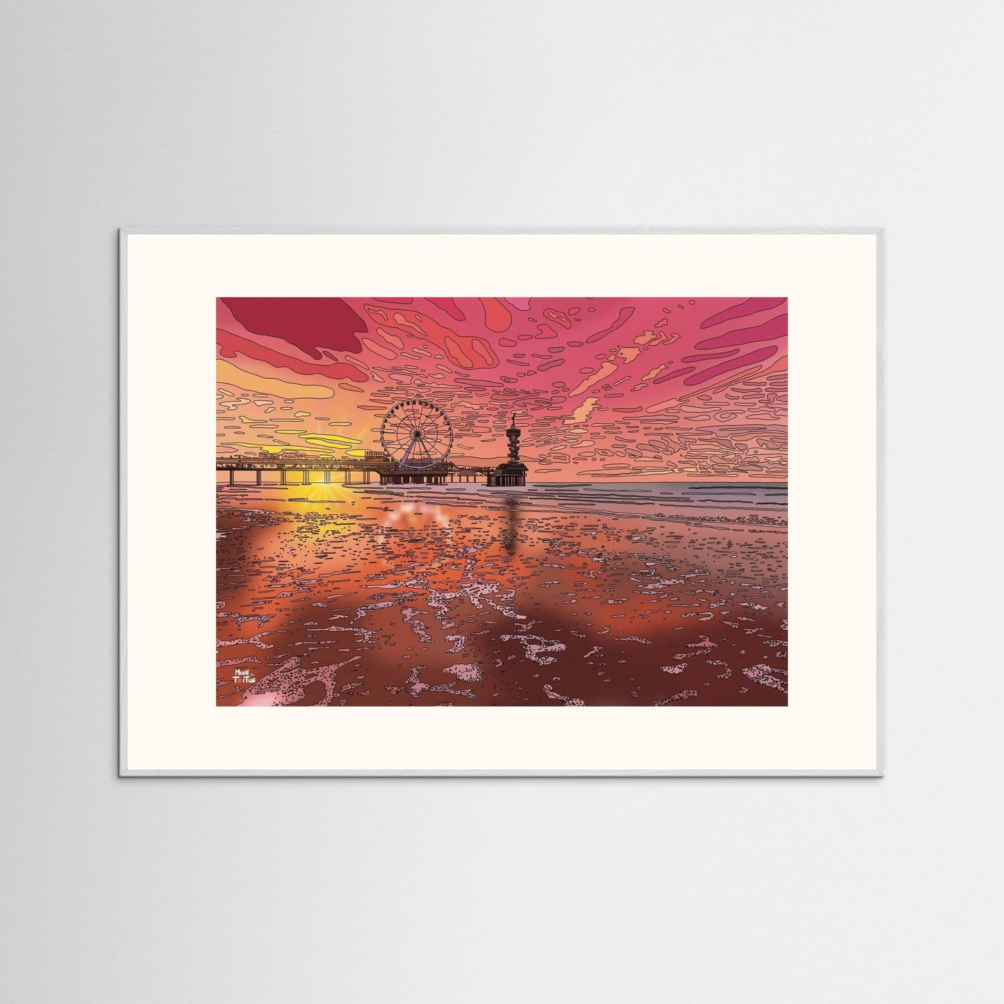 Poster print ‘Scheveningen’