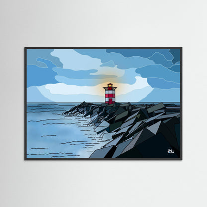 Poster Print ‘Scheveningen Harbour’