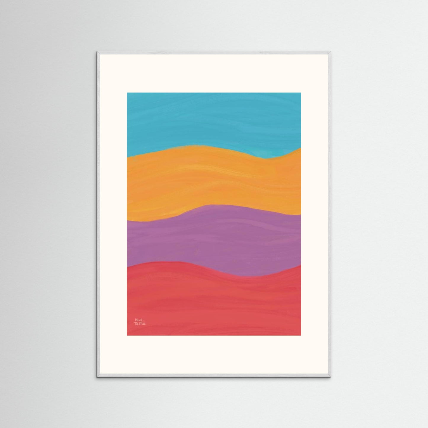 Poster ‘Waves in full colour’ 