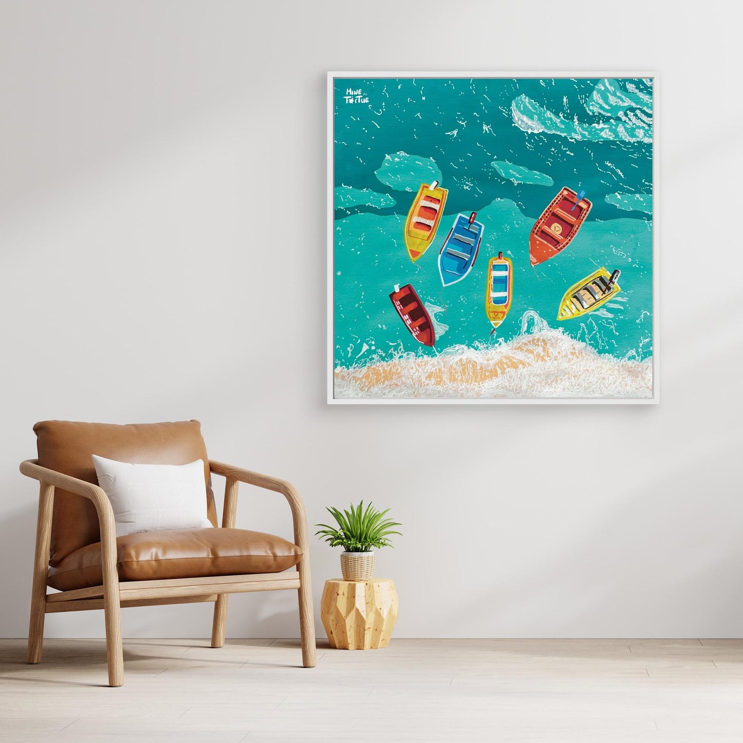 Canvas print ‘Floating’ 