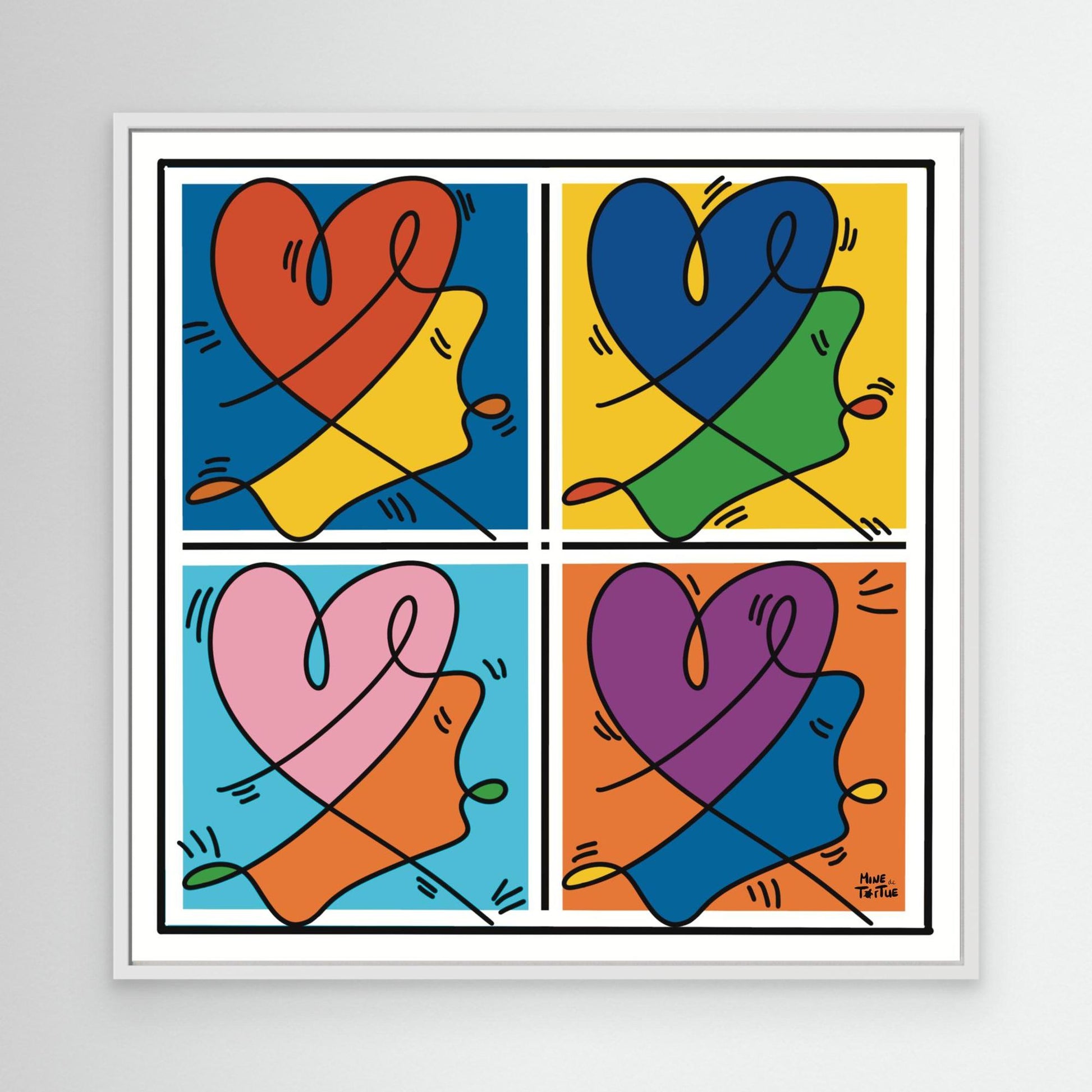 Canvas print ‘Valentines’