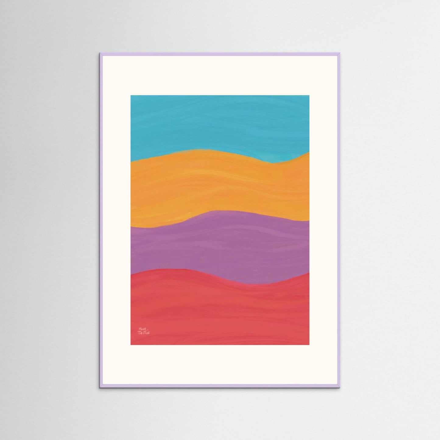 Poster ‘Waves in full colour’ 