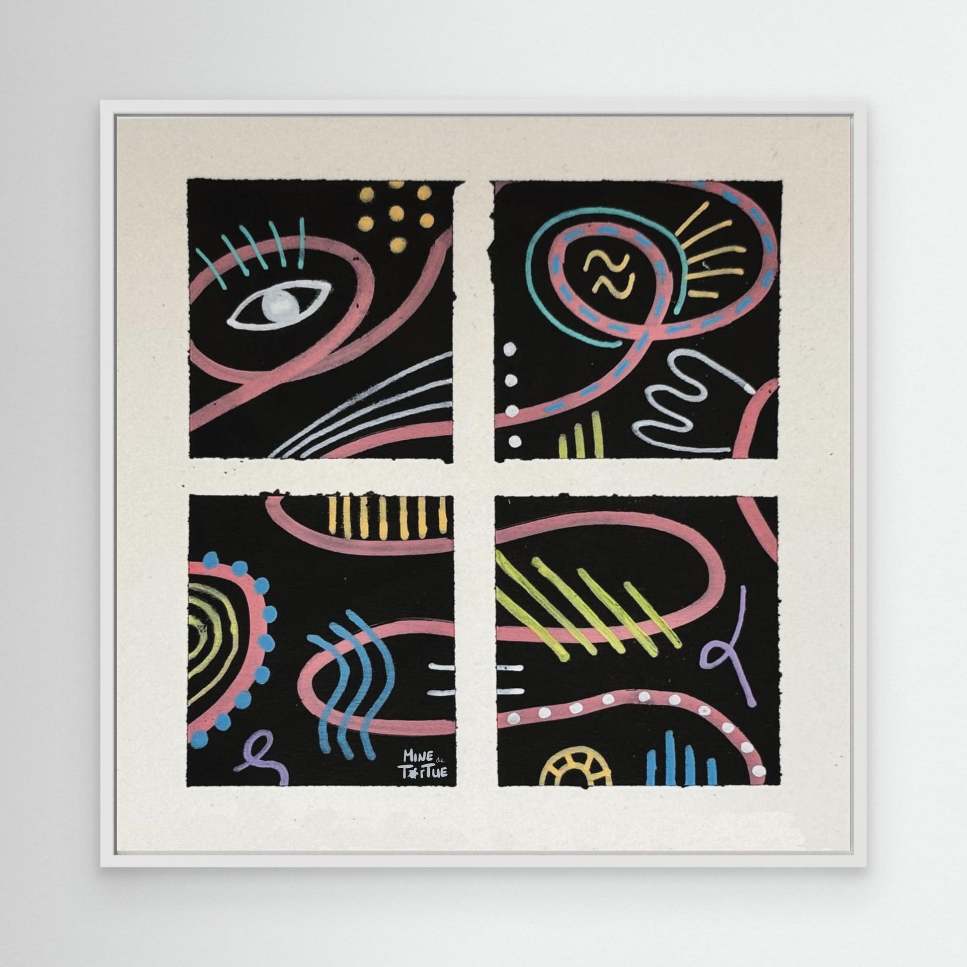 Canvas print ‘I See You’ 