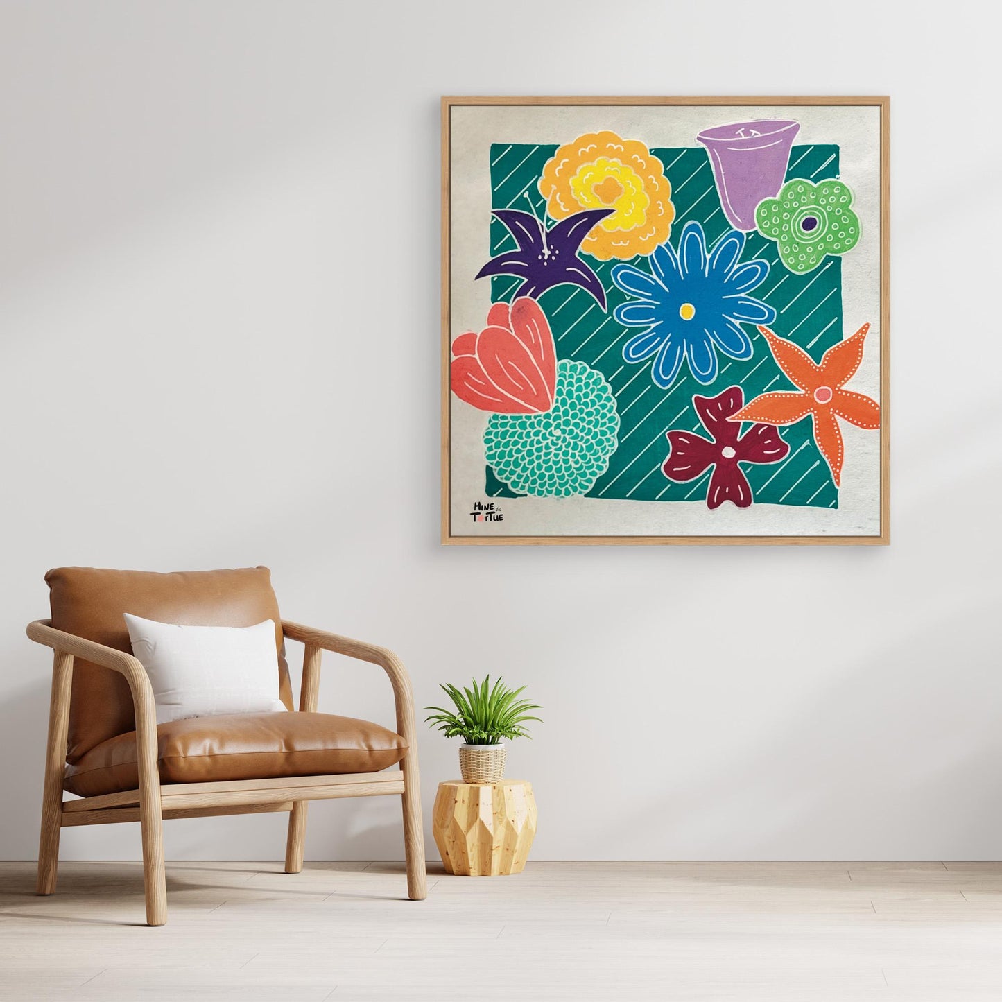 Canvas print ‘Flowers’ 