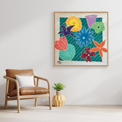 Canvas print ‘Flowers’ 