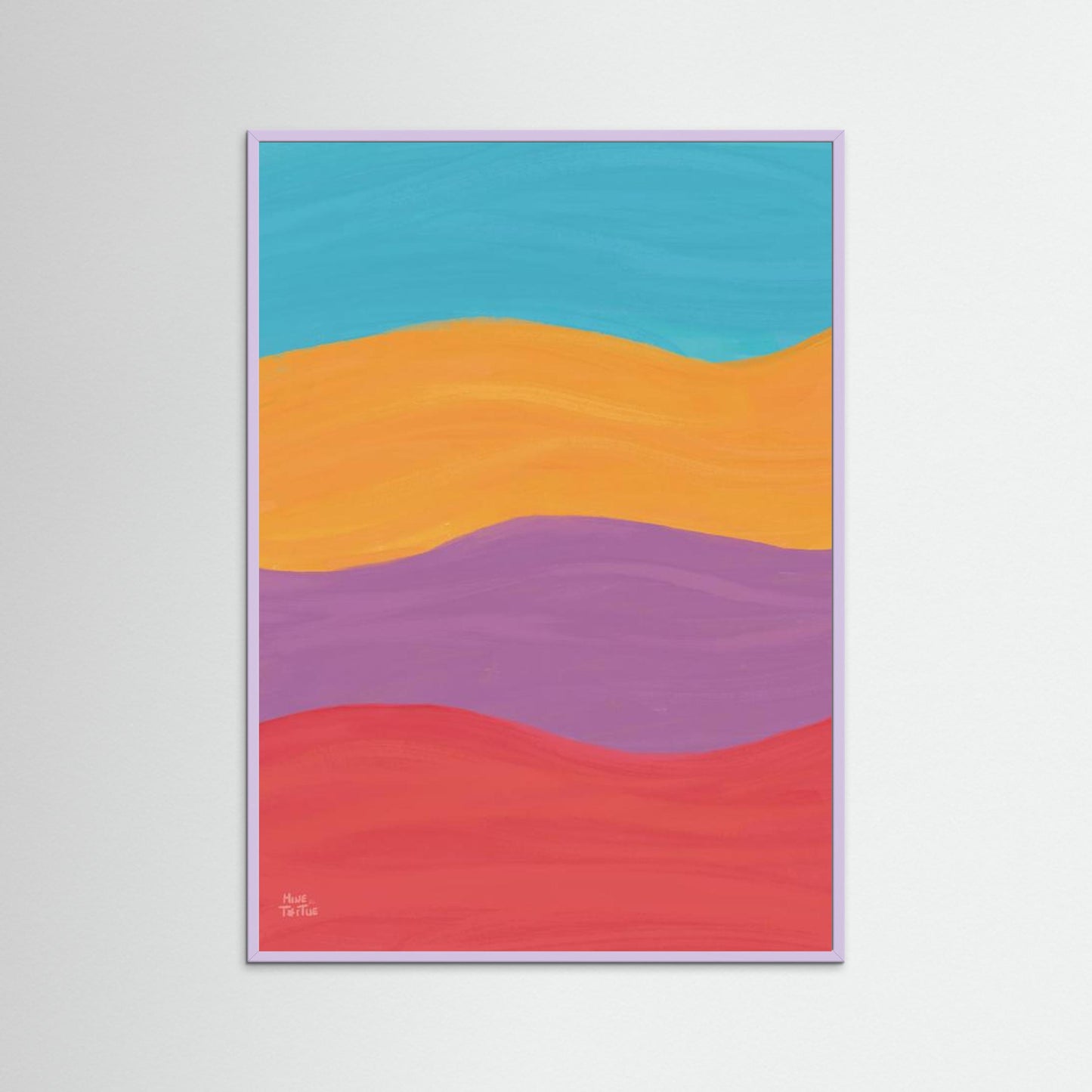 Poster ‘Waves in full colour’ 