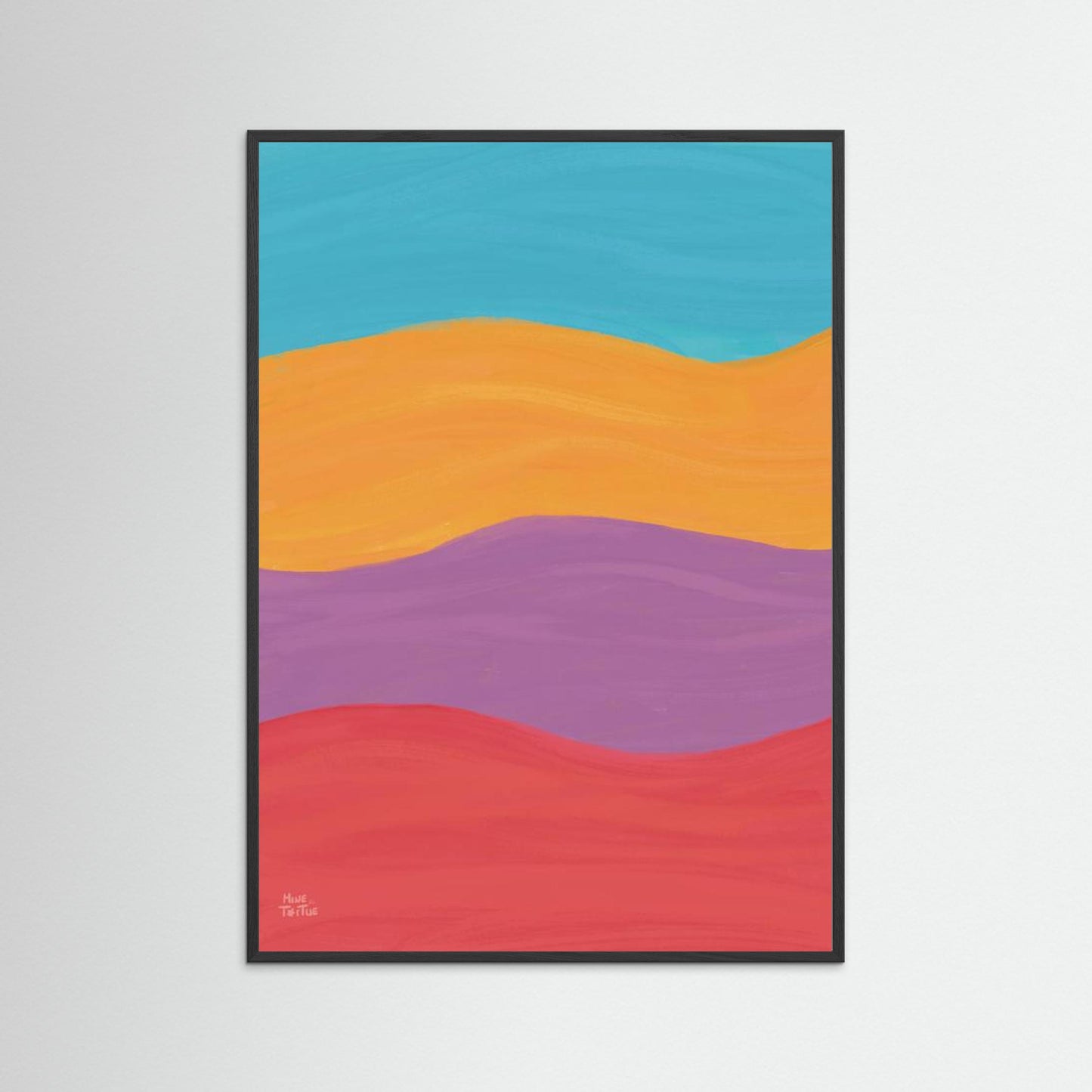 Poster ‘Waves in full colour’ 