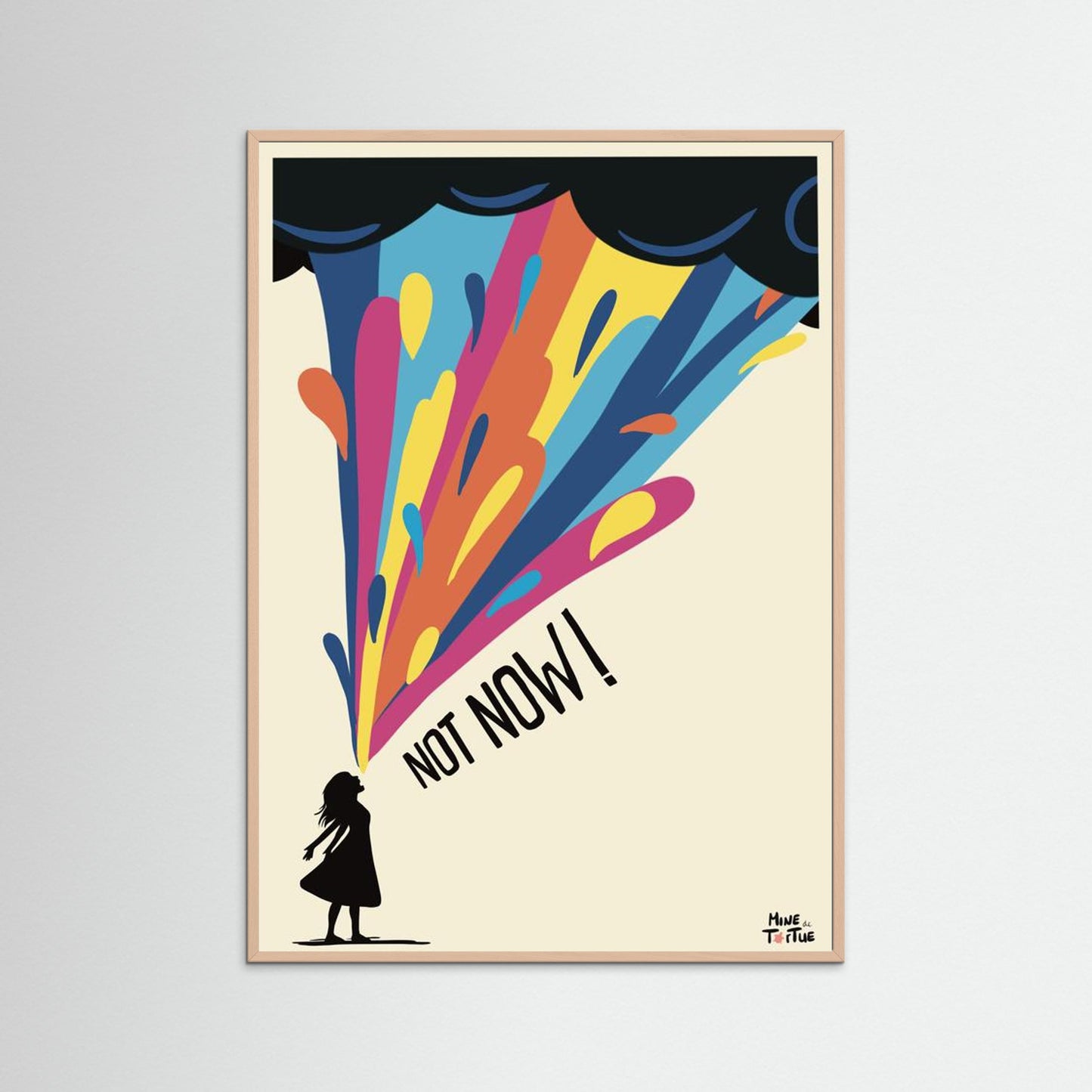 Poster ‘Not now!’