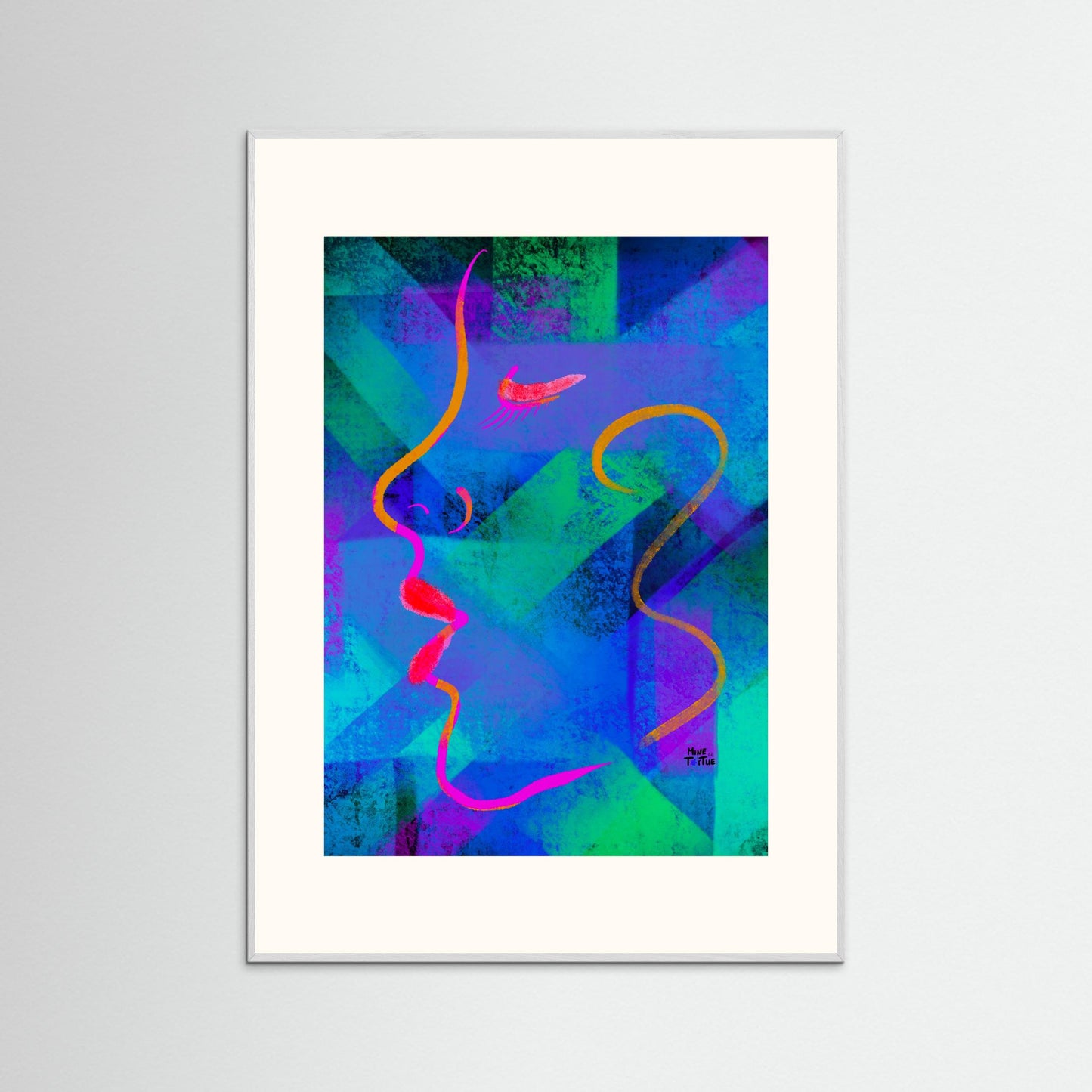 Poster print ‘Side portrait’