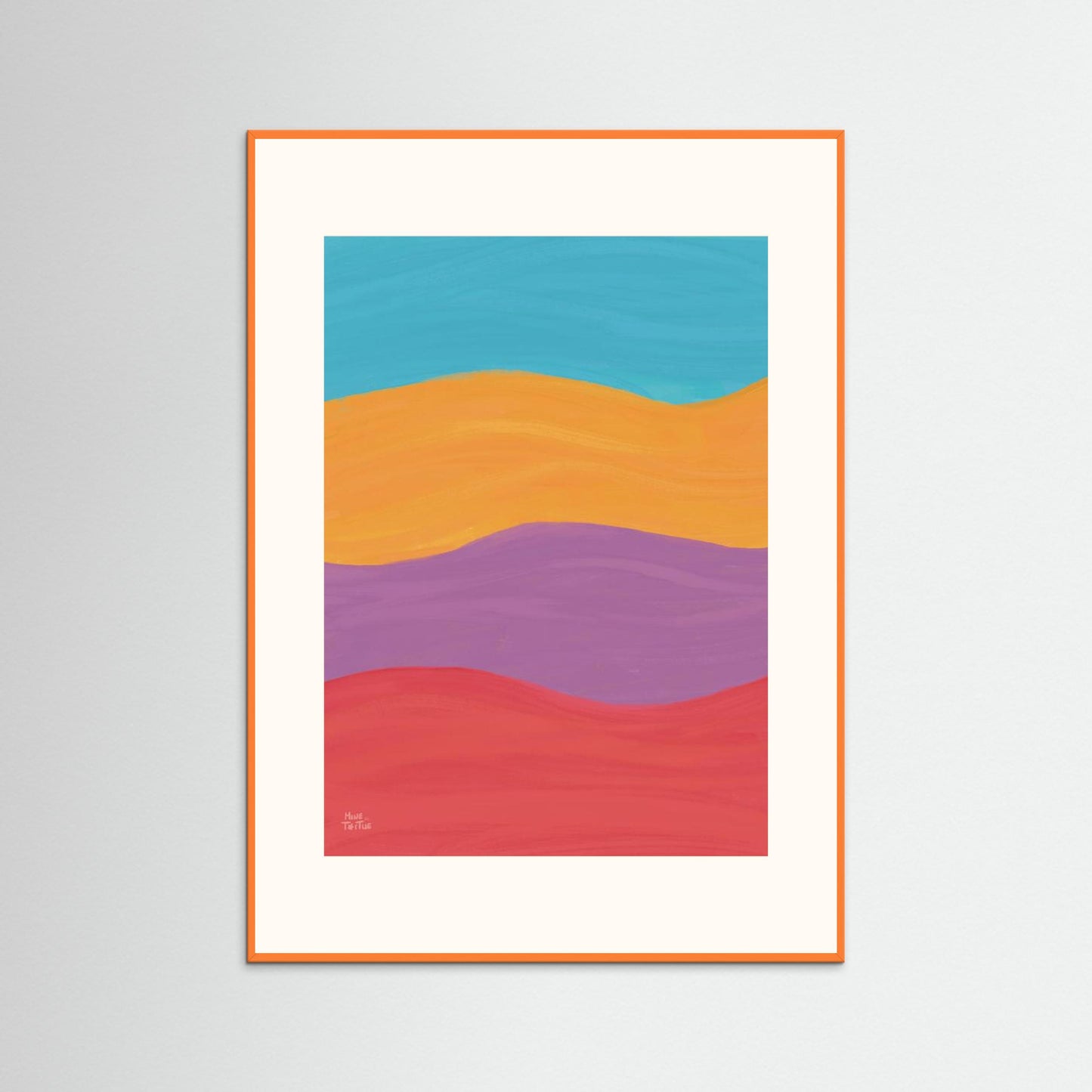 Poster ‘Waves in full colour’ 