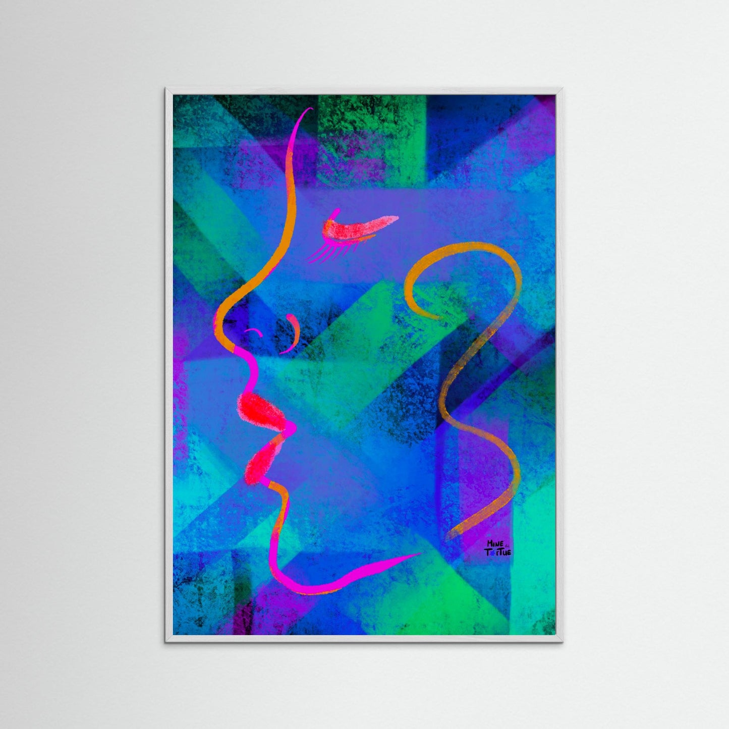 Poster print ‘Side portrait’