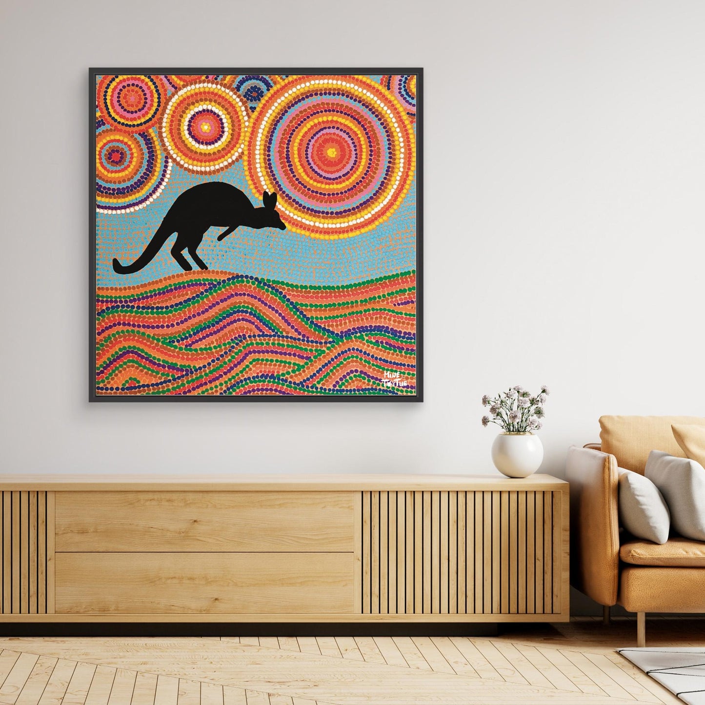 Canvas print ‘Kangaroo’ 