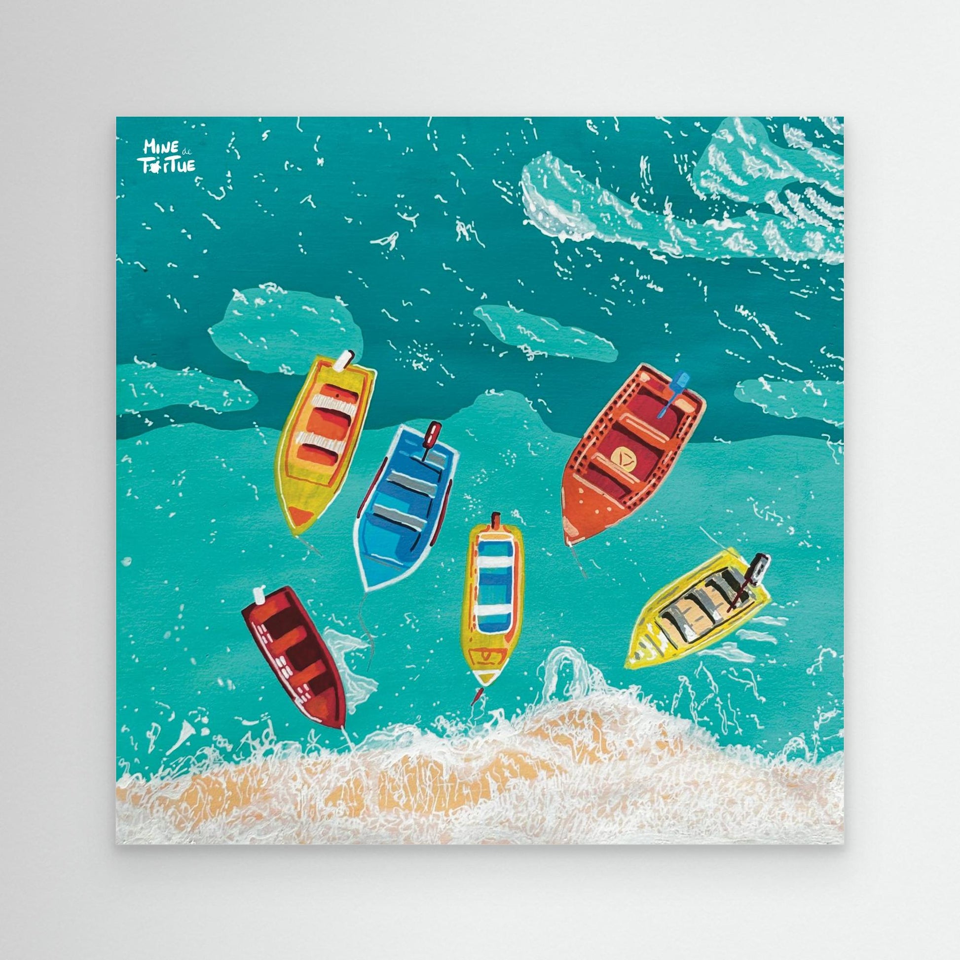 Canvas print ‘Floating’ 
