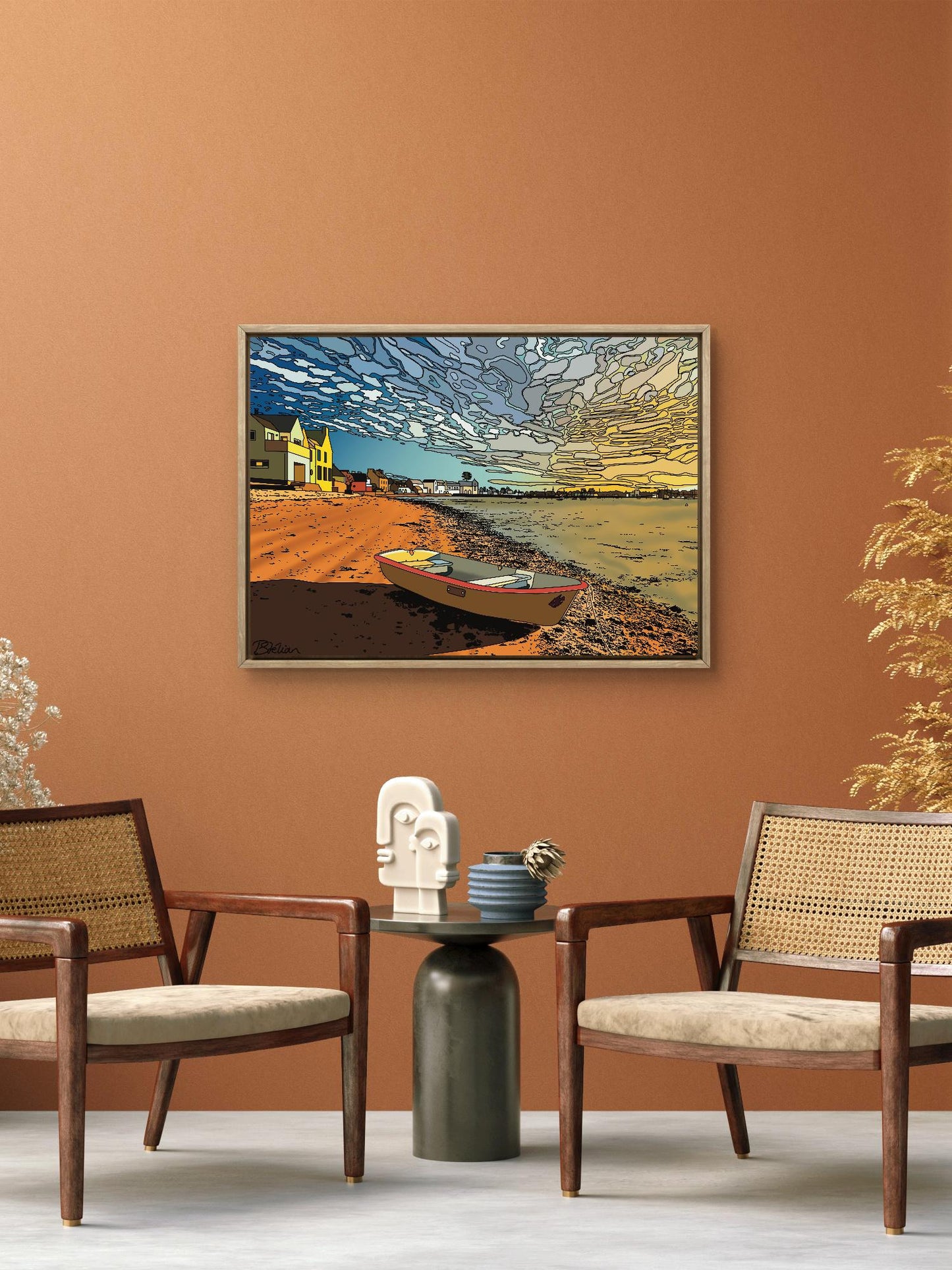 Poster print ‘Île Tudy, France’