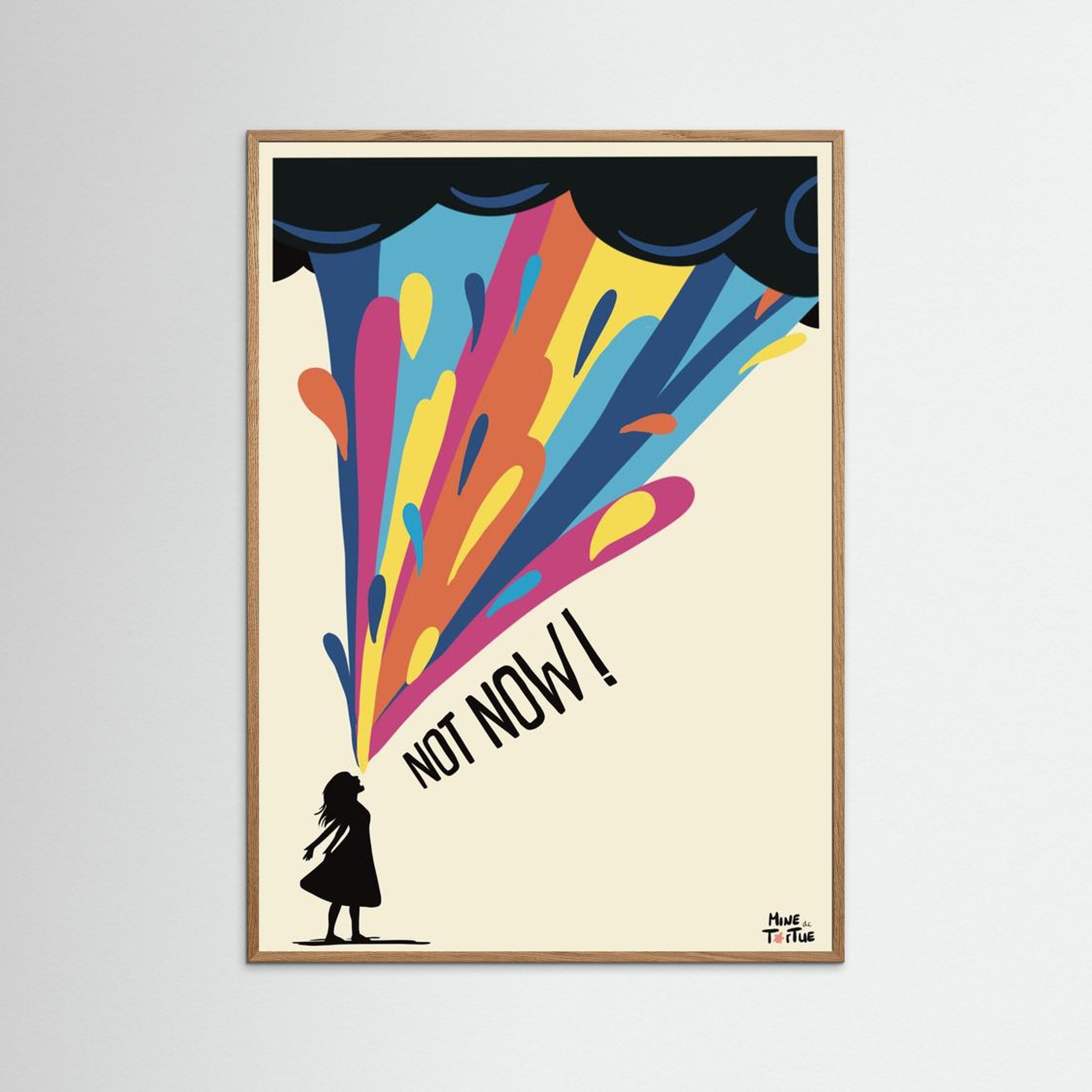 Poster ‘Not now!’