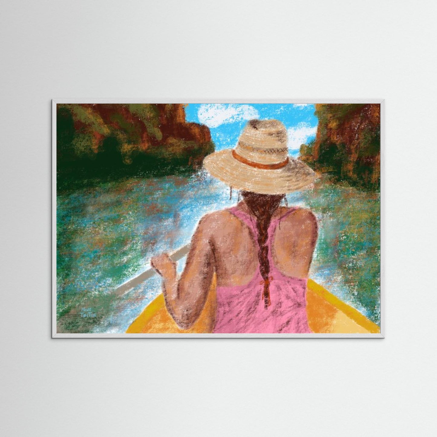 Poster ‘Canoe adventures’