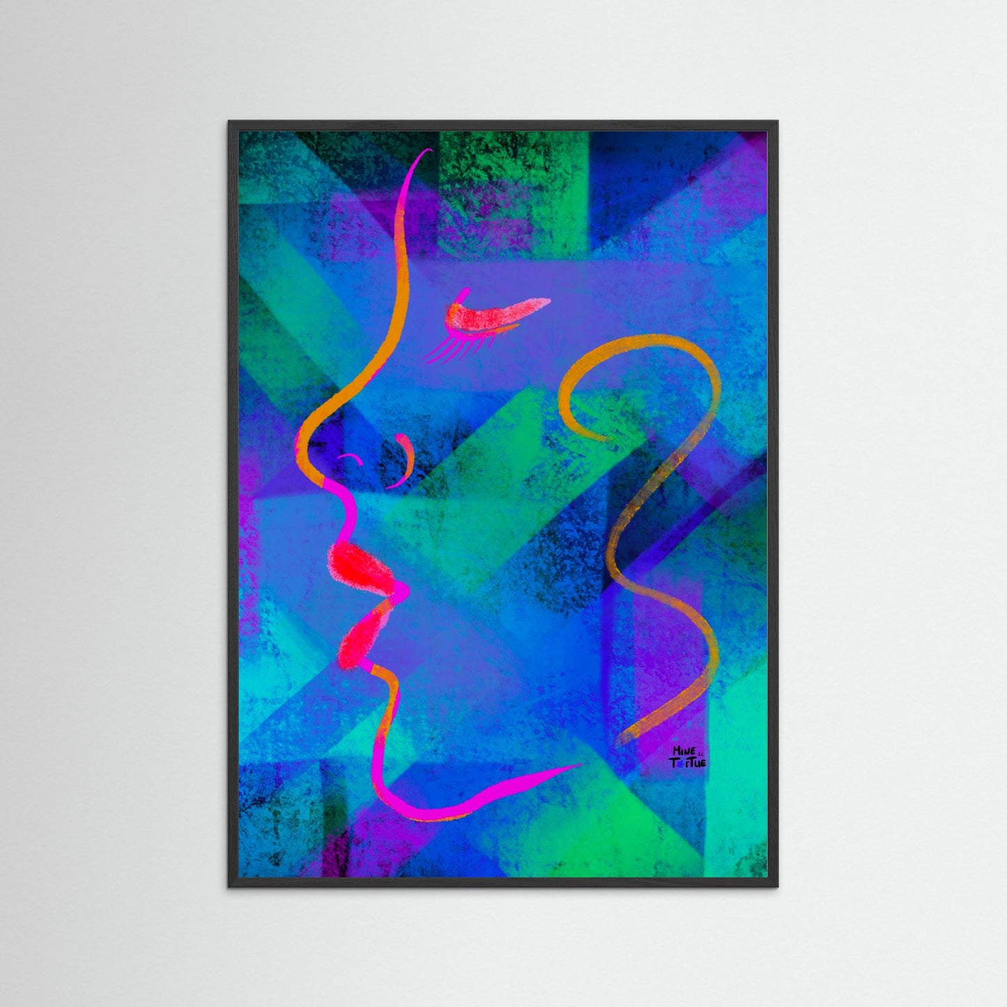 Poster print ‘Side portrait’