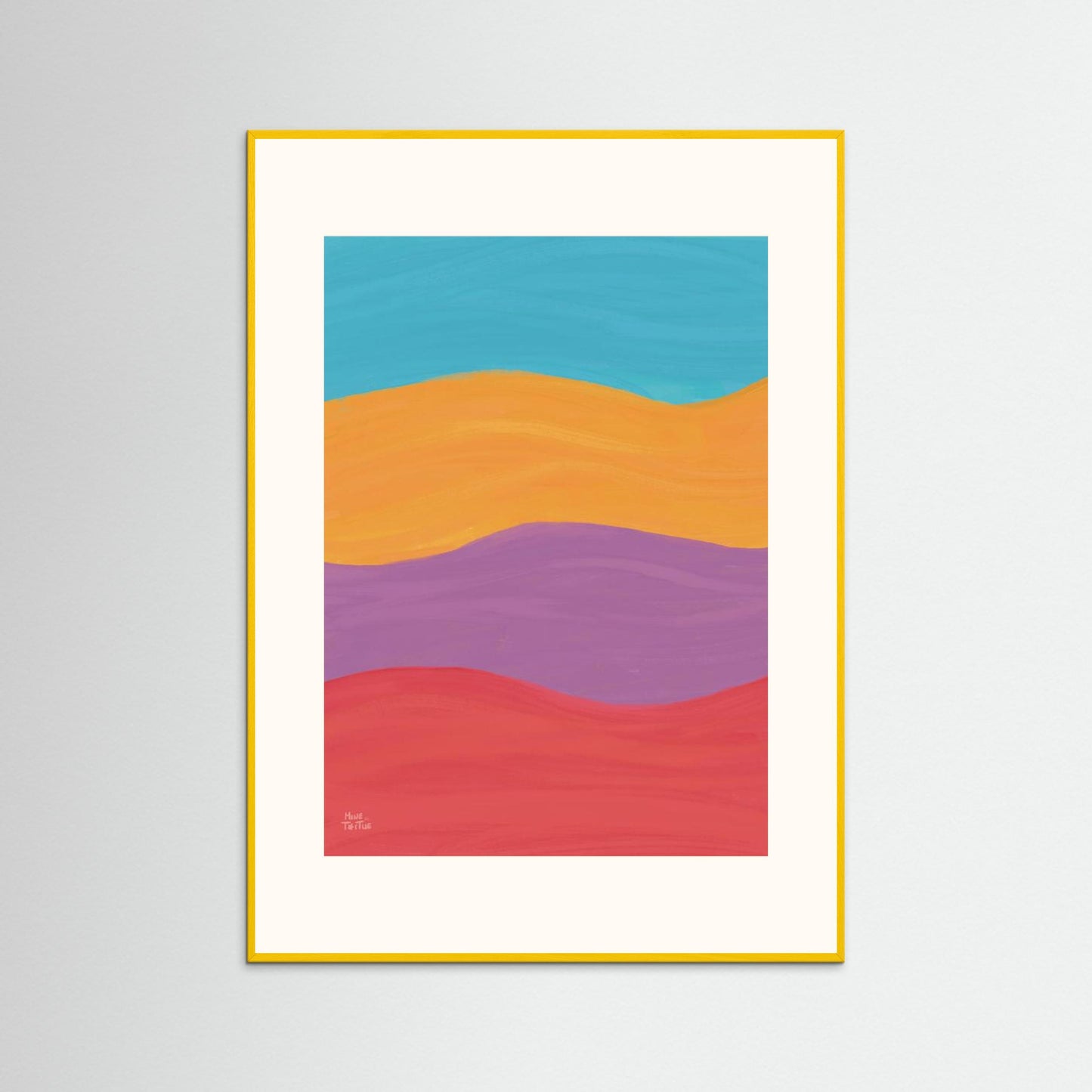 Poster ‘Waves in full colour’ 