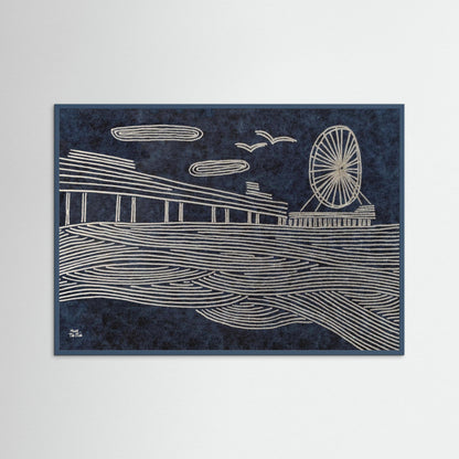 Poster print ‘Scheveningen by Night’