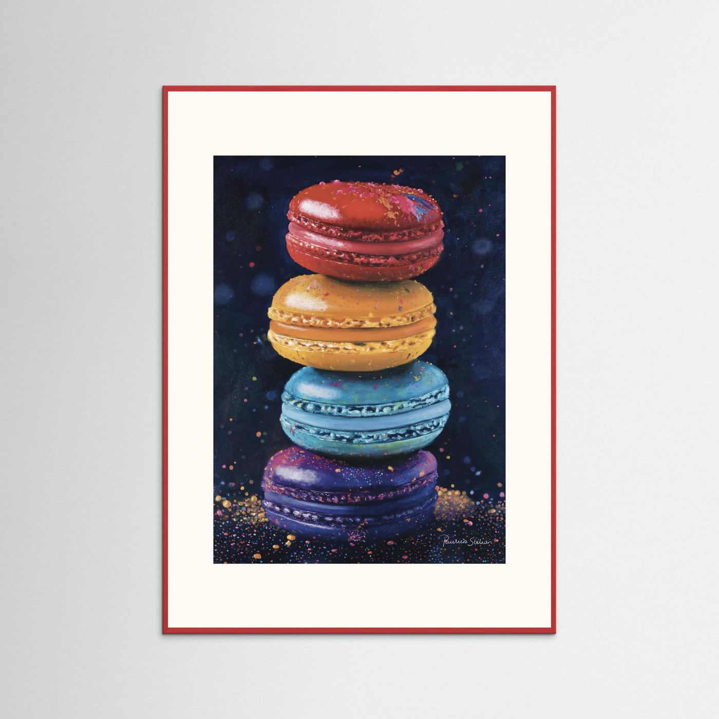 Poster print ‘Macarons’