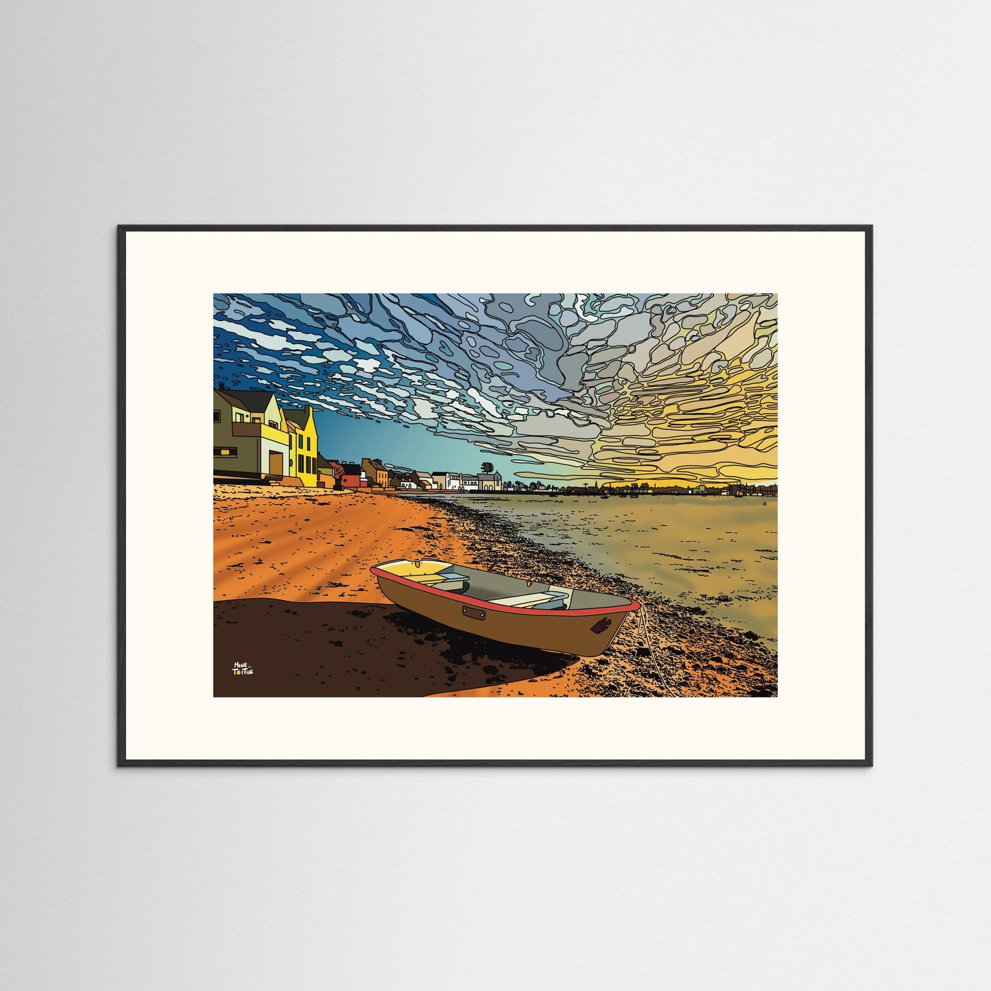 Poster print ‘Île Tudy, France’