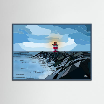 Poster Print ‘Scheveningen Harbour’