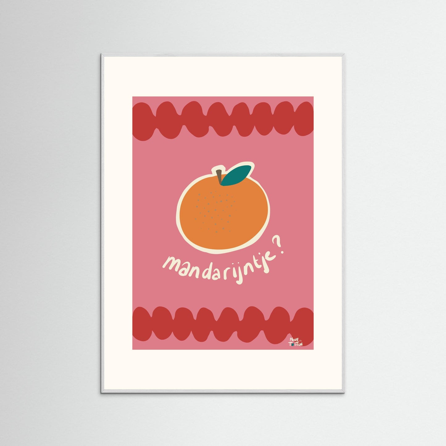 Poster print ‘Mandarijntje?’