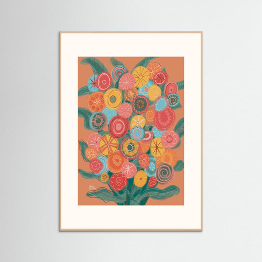 Poster ‘Bunch of flowers’