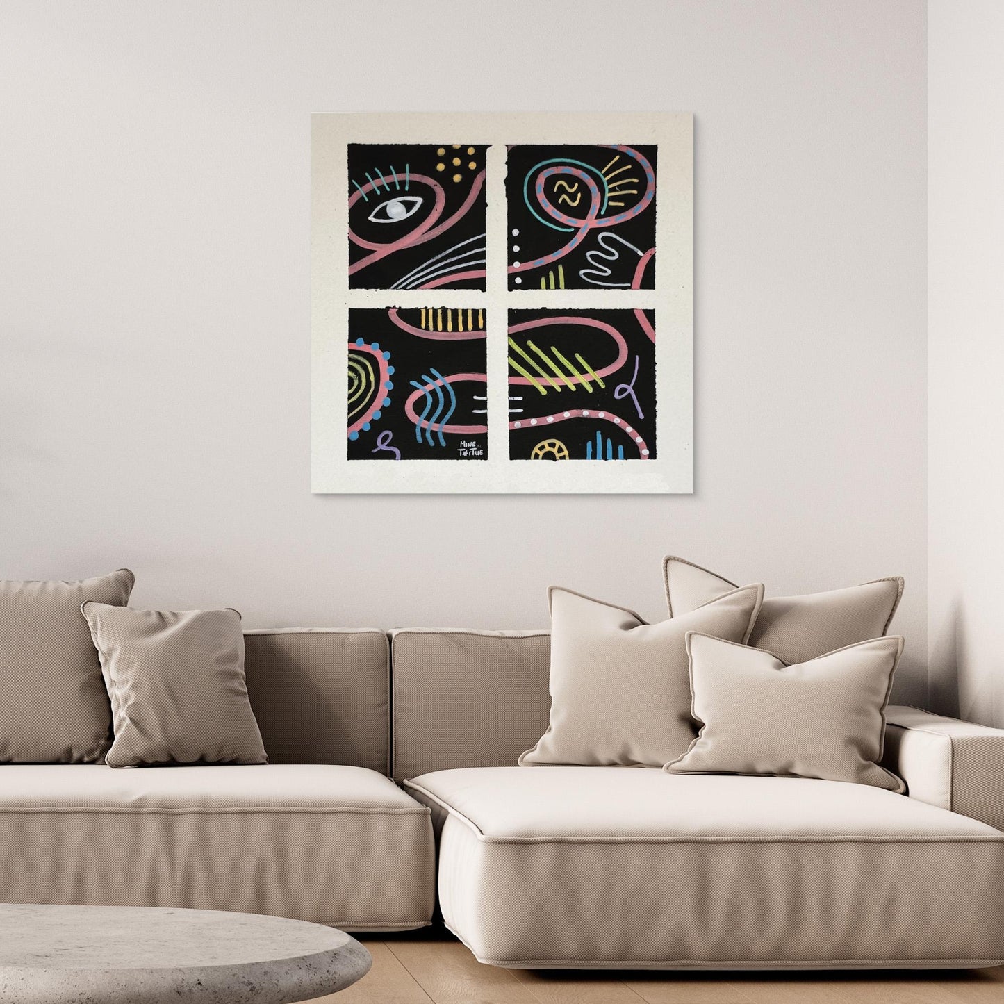 Canvas print ‘I See You’ 
