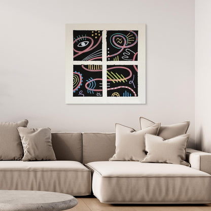Canvas print ‘I See You’ 