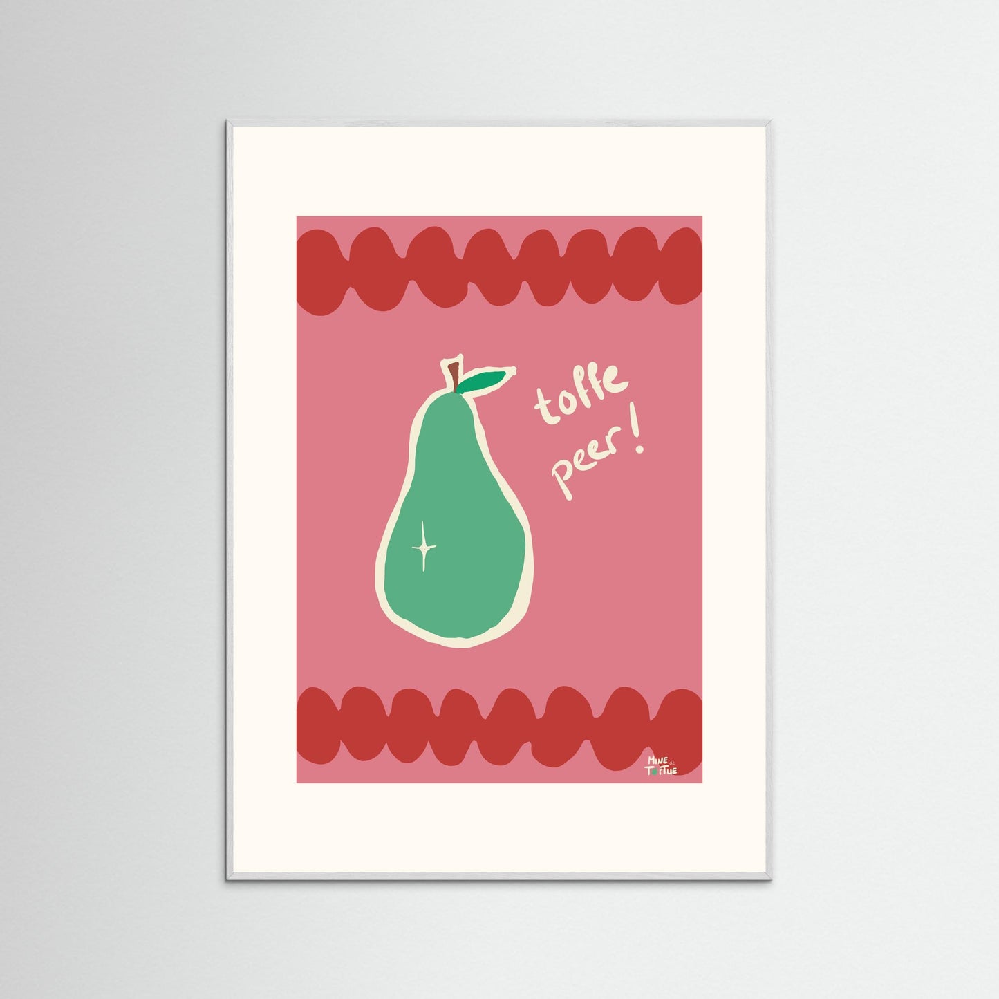 Poster print ‘Toffe peer!’