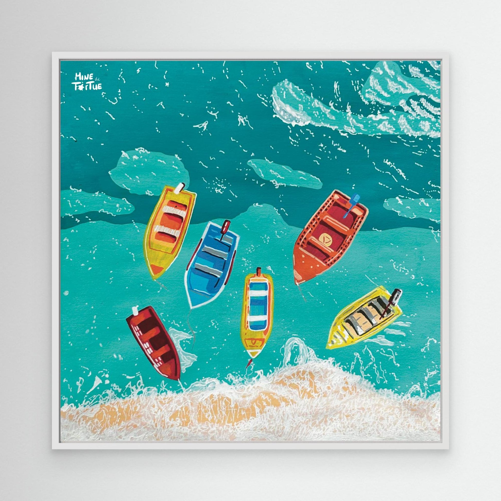 Canvas print ‘Floating’ 