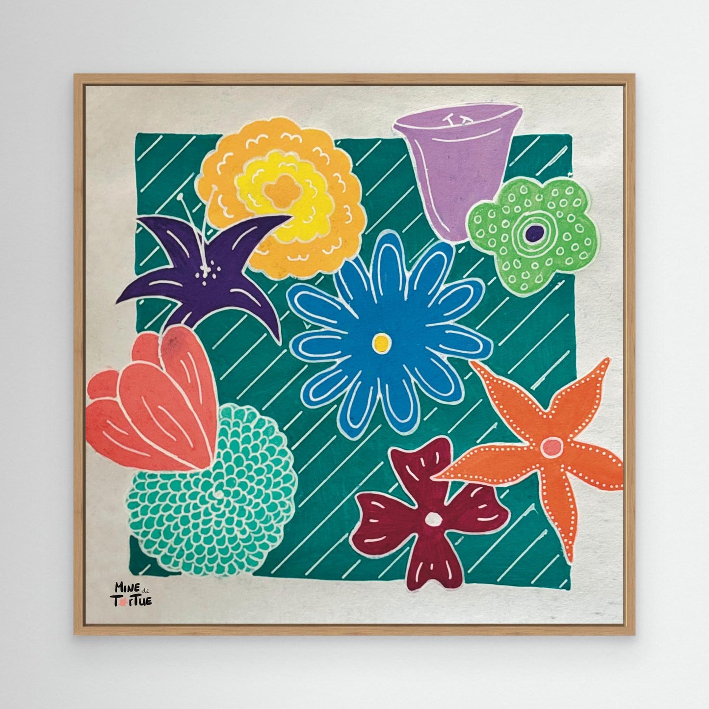 Canvas print ‘Flowers’ 