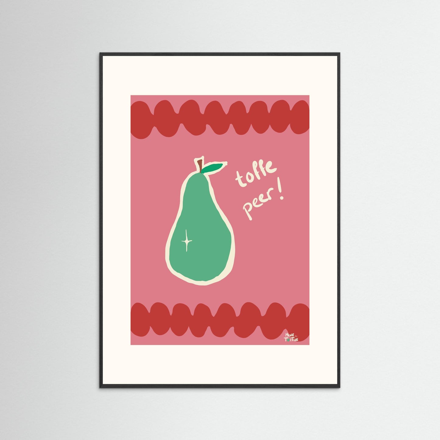 Poster print ‘Toffe peer!’