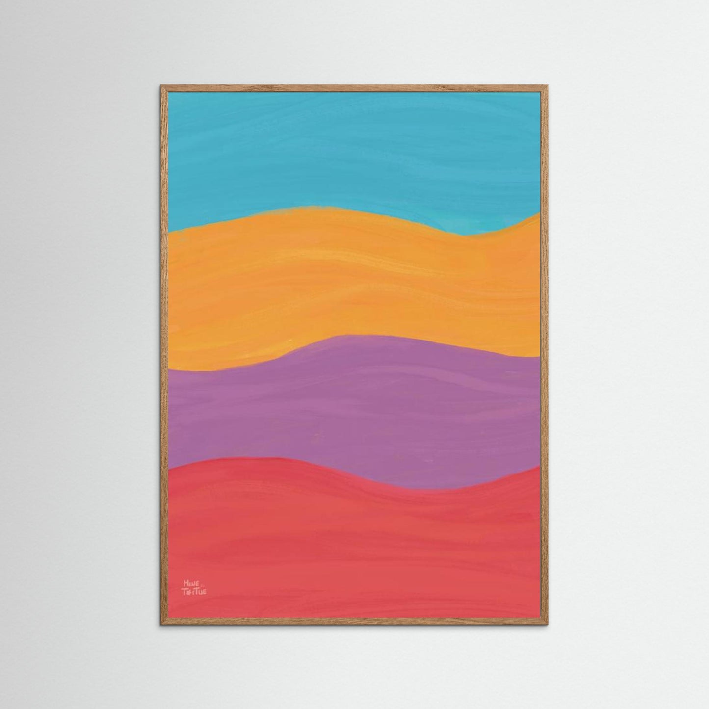 Poster ‘Waves in full colour’ 