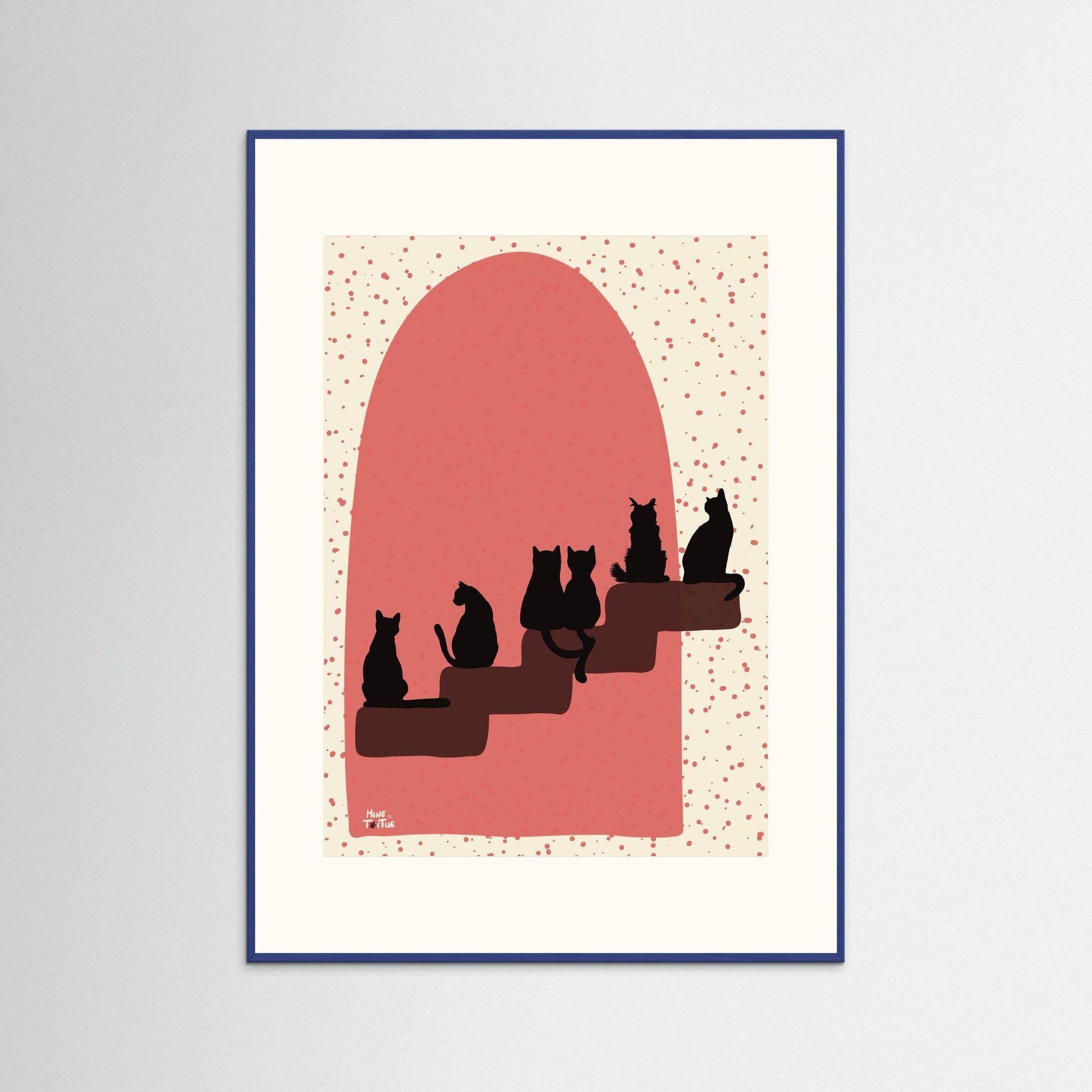 Poster print ‘Waiting’ 