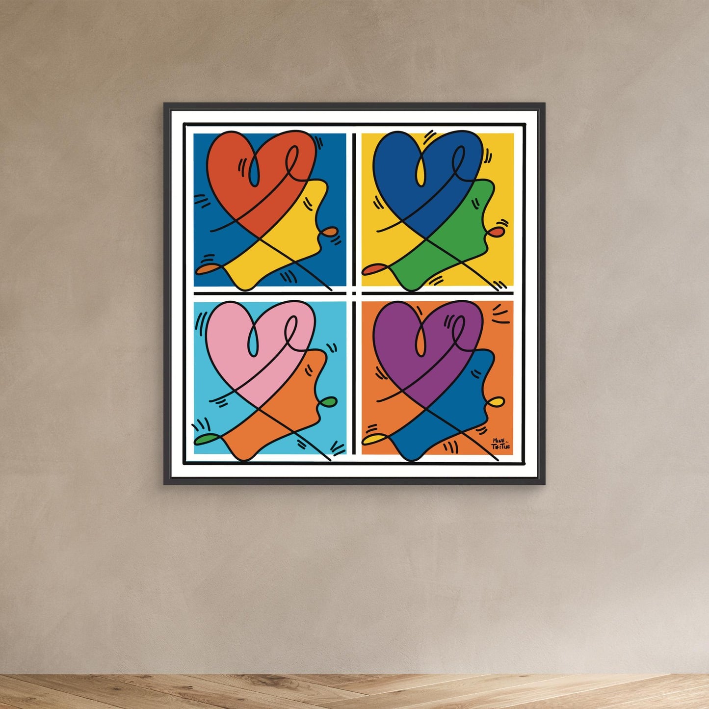 Canvas print ‘Valentines’