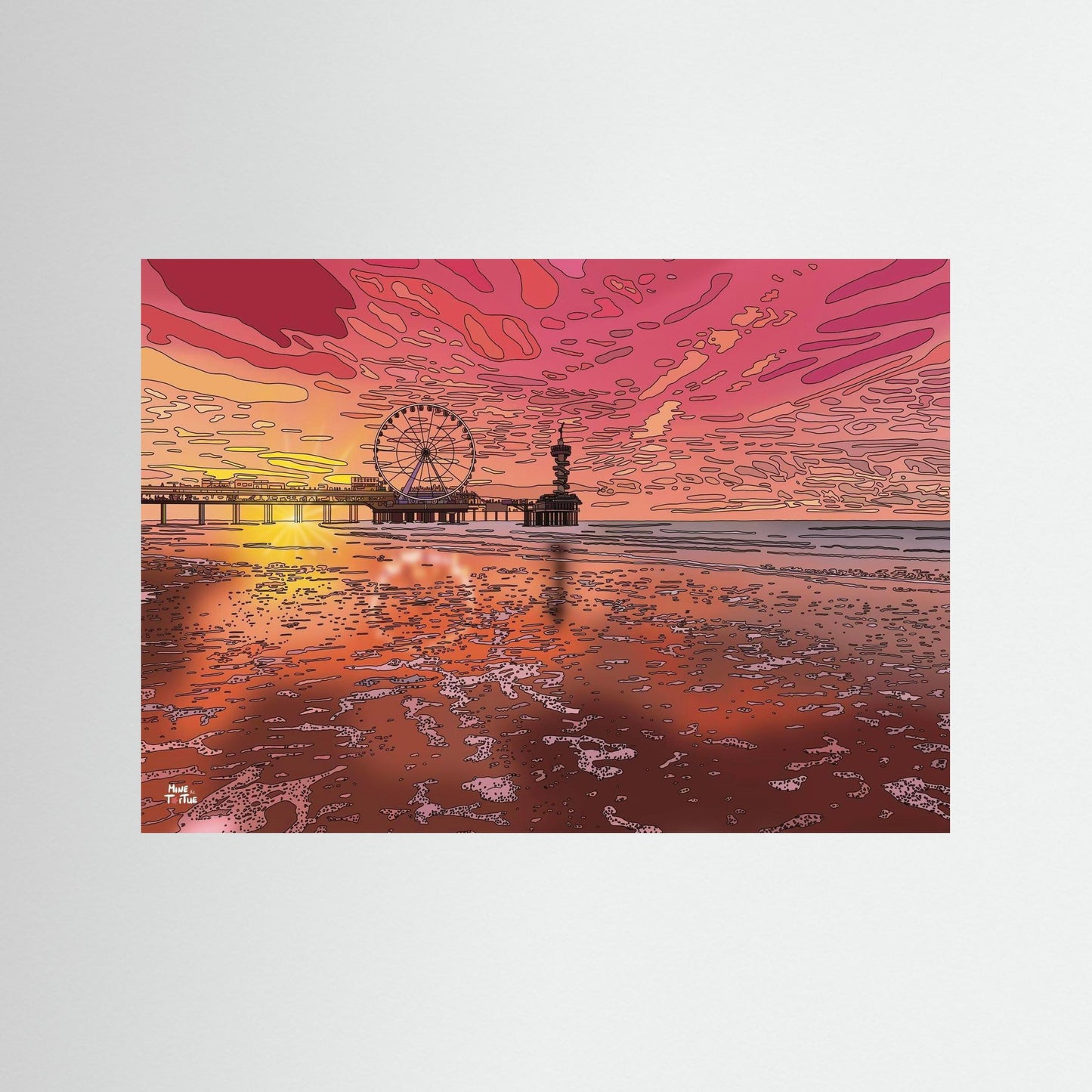 Poster print ‘Scheveningen’