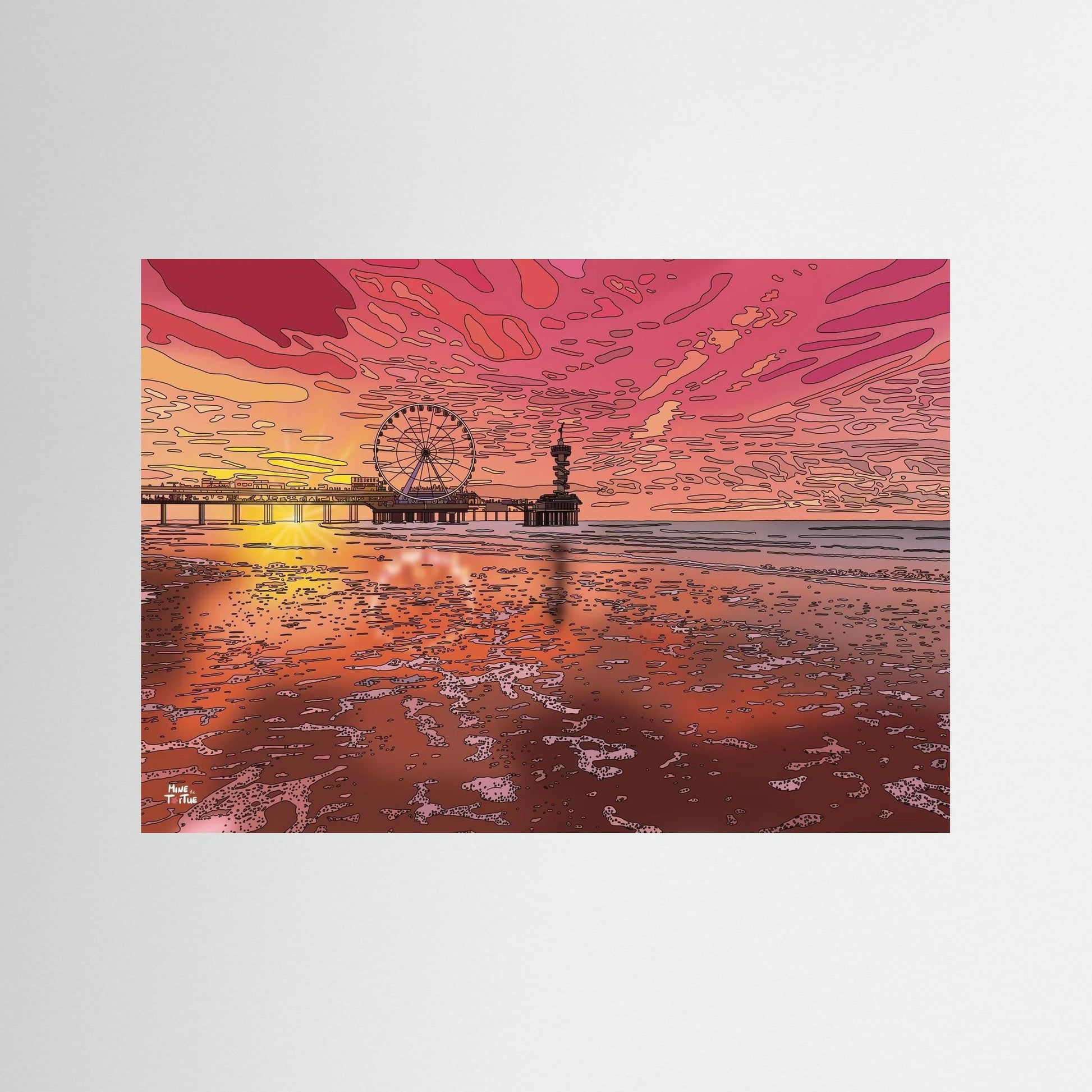 Poster print ‘Scheveningen’