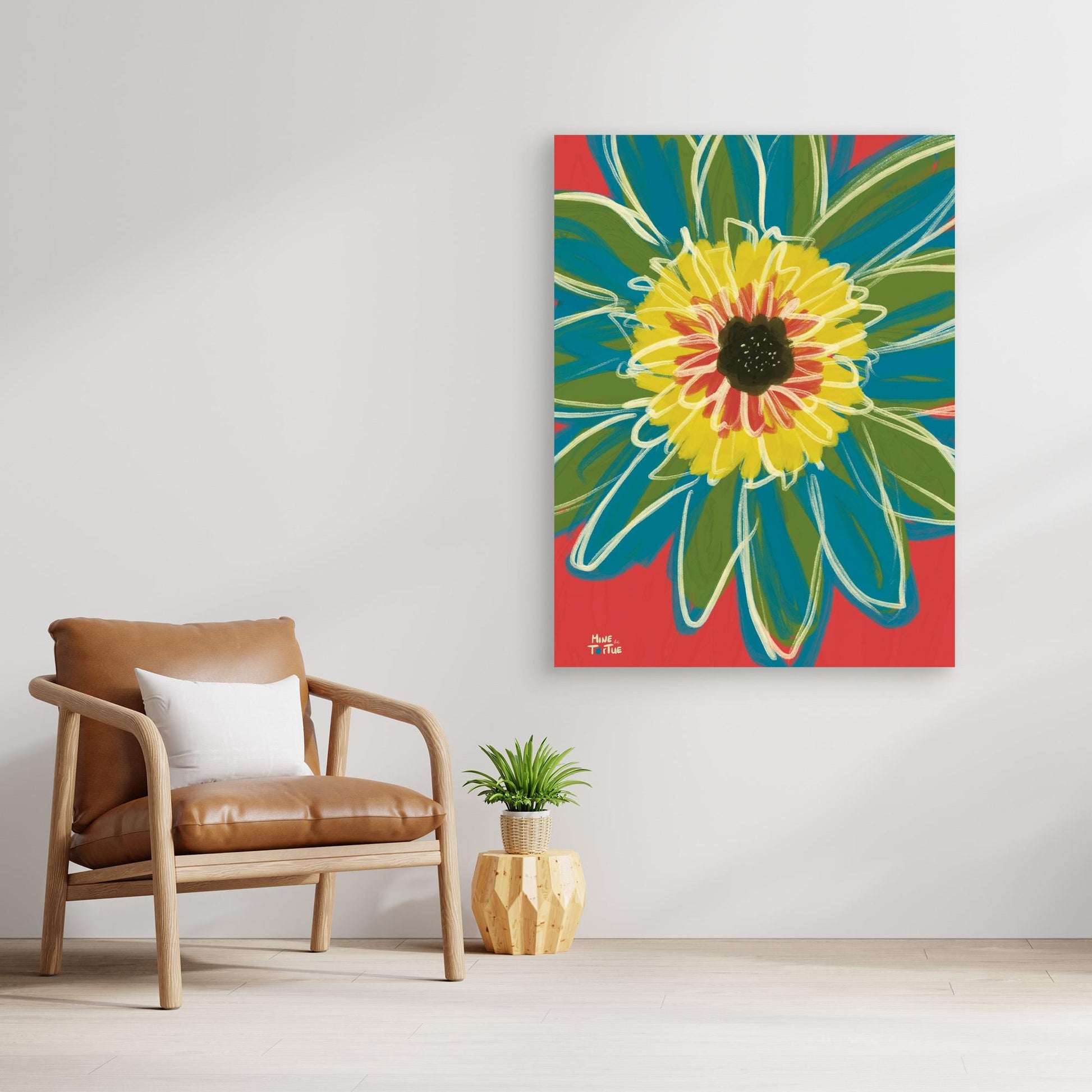 Canvas print ‘Flower’