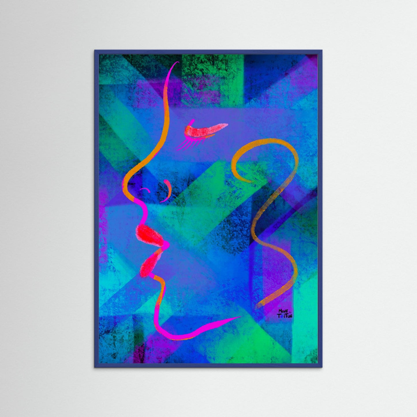 Poster print ‘Side portrait’