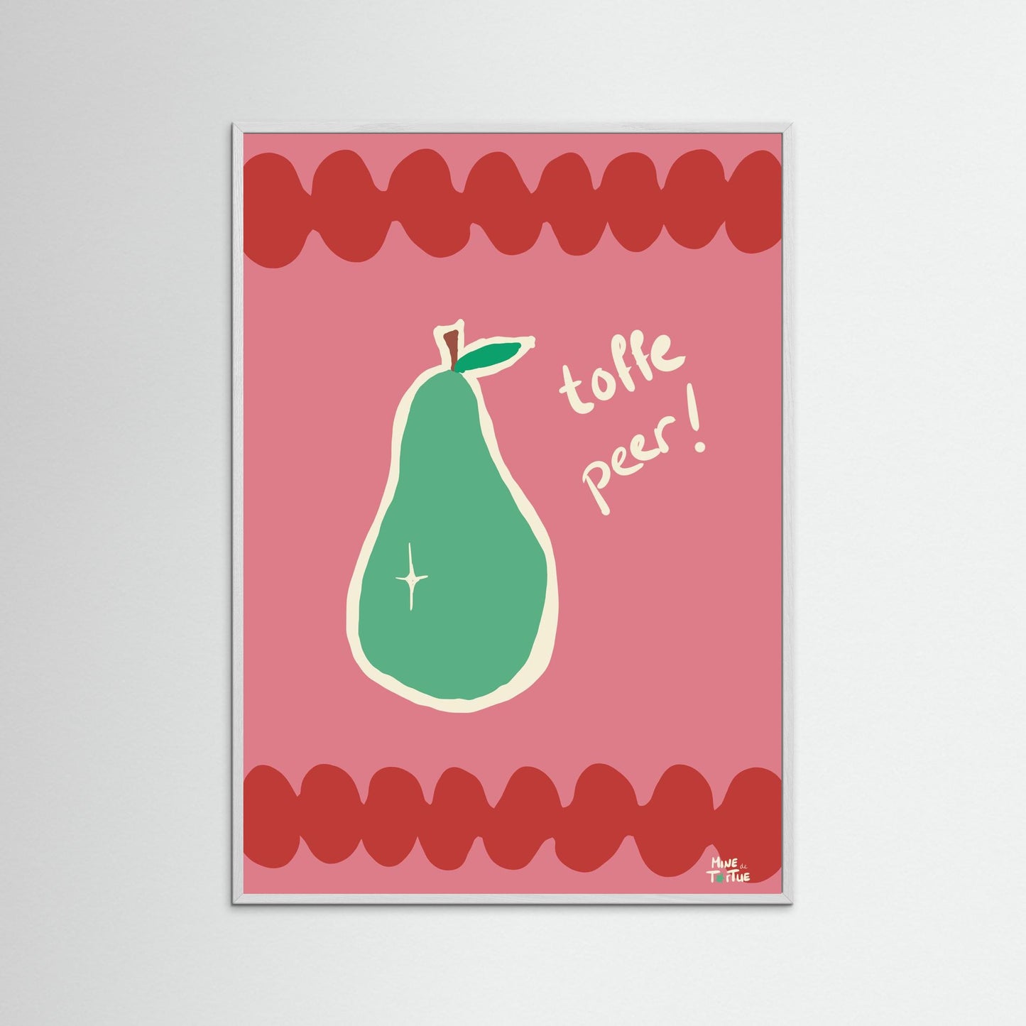 Poster print ‘Toffe peer!’