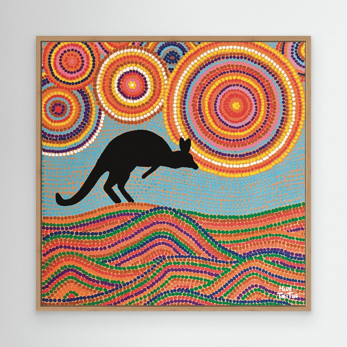 Canvas print ‘Kangaroo’ 