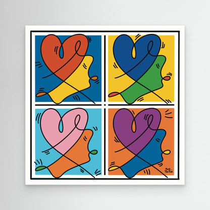 Canvas print ‘Valentines’