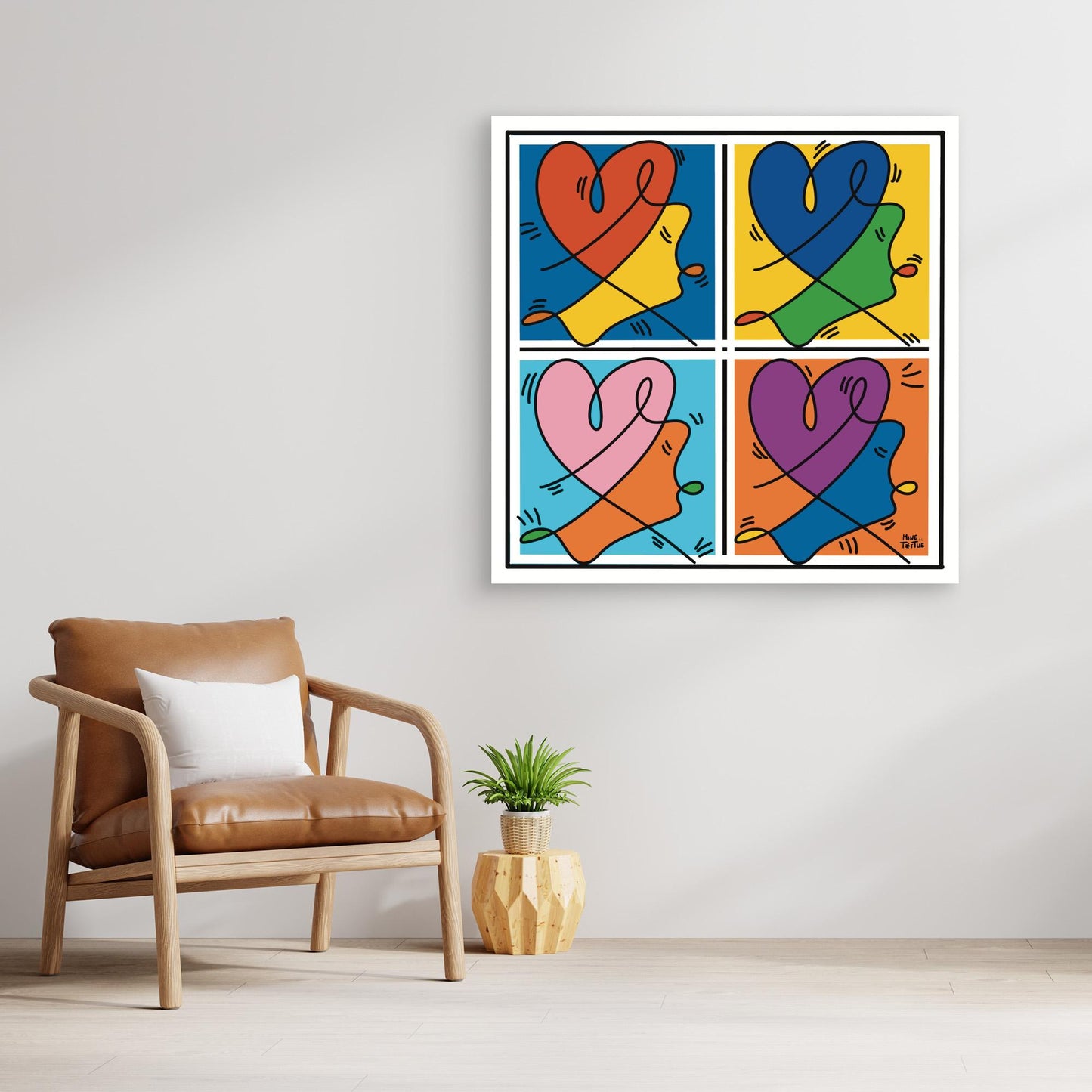 Canvas print ‘Valentines’