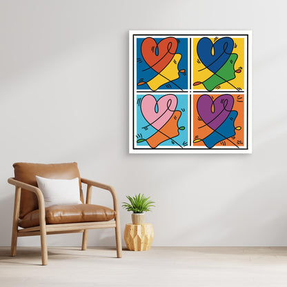 Canvas print ‘Valentines’